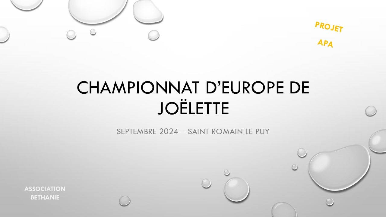 Championnat Joëlette 