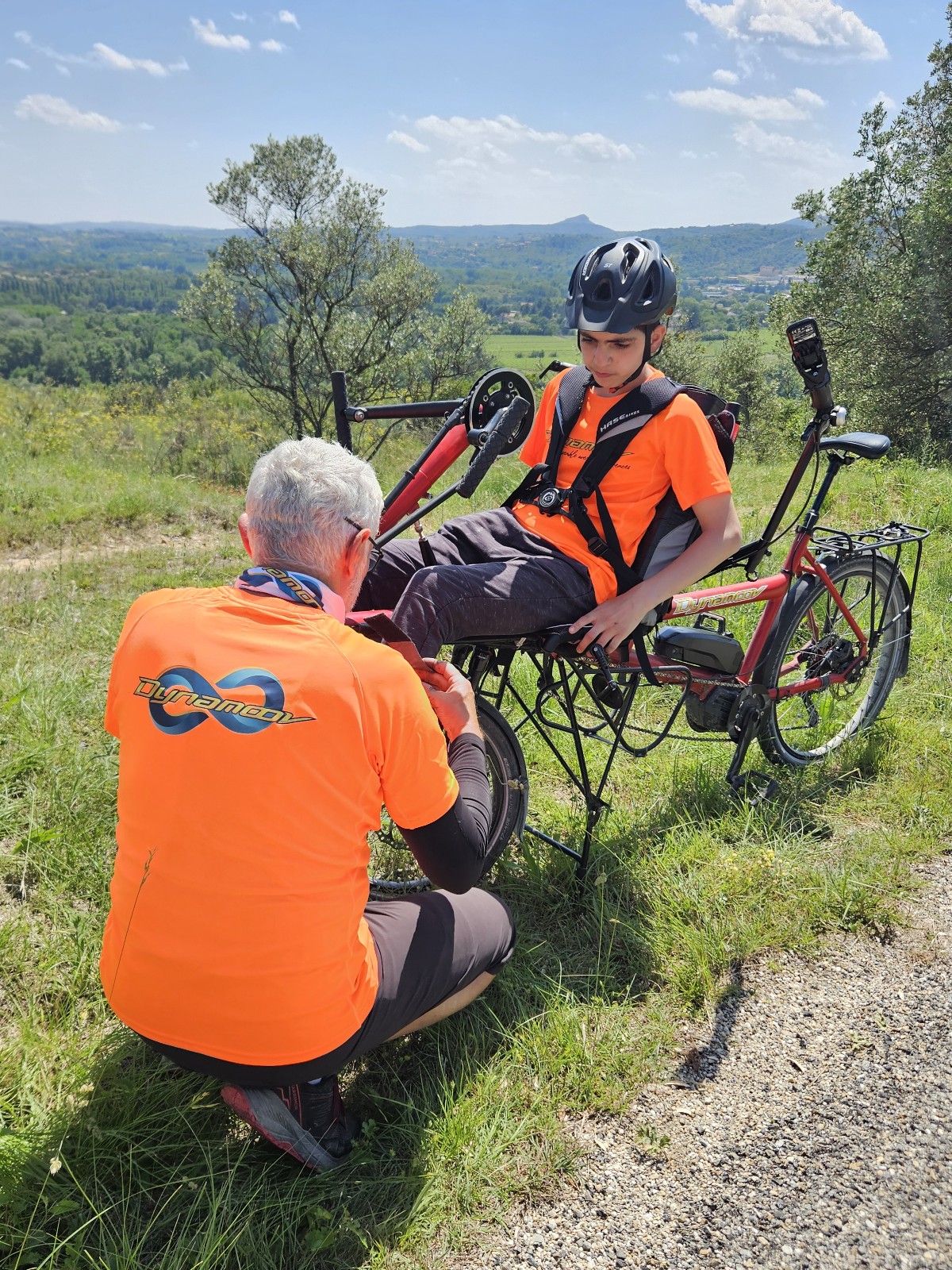 Sortie vélo et handbike